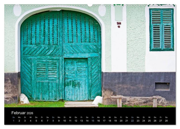 Produktbild: Bauernh&auml;user in Siebenb&uuml;rgen (Wandkalender 2026 DIN A2 quer), CALVENDO Monatskalender
