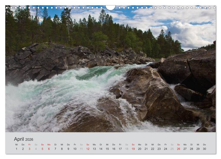 Produktbild: Norwegen - Land der Fjorde (Wandkalender 2026 DIN A3 quer), CALVENDO Monatskalender
