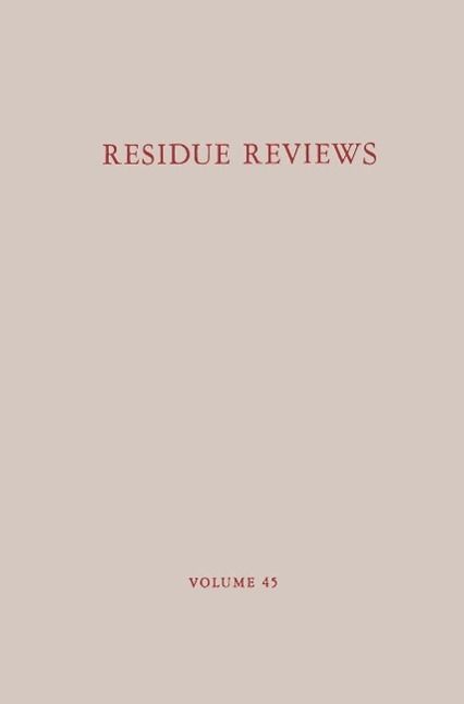 Produktbild: Residue Reviews