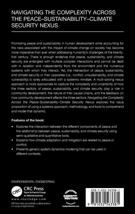 Produktbild: Navigating the Complexity Across the Peace-Sustainability-Climate Security Nexus