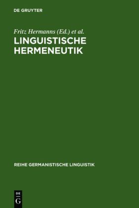 Produktbild: Linguistische Hermeneutik