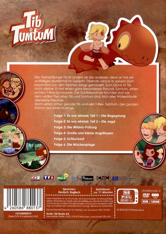 Produktbild: Tib und Tumtum - Ein neuer Freund - DVD 1