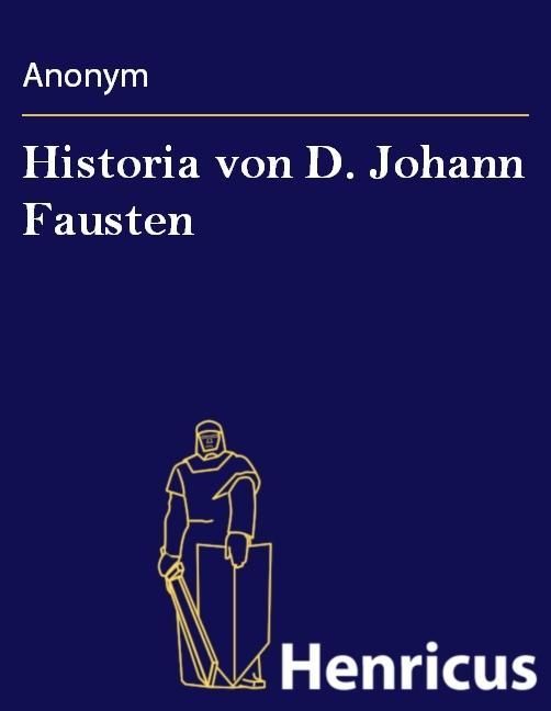 Produktbild: Historia von D. Johann Fausten