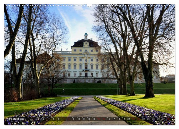Produktbild: Unterwegs in Ludwigsburg (Wandkalender 2026 DIN A2 quer), CALVENDO Monatskalender
