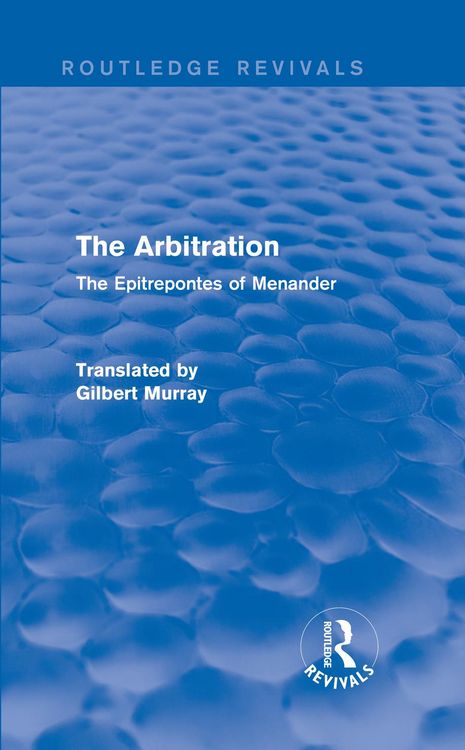 Produktbild: The Arbitration (Routledge Revivals)
