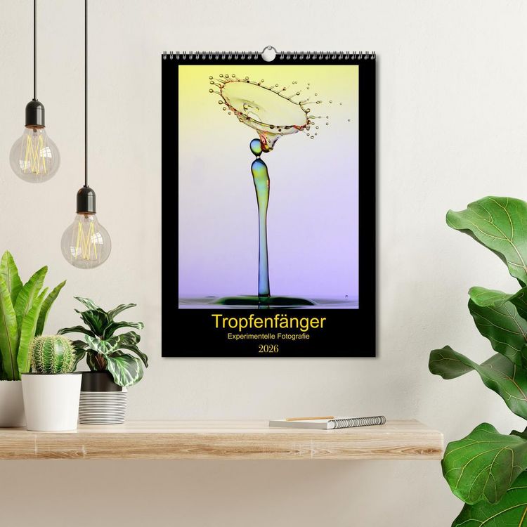 Produktbild: Tropfenf&auml;nger (Wandkalender 2026 DIN A3 hoch), CALVENDO Monatskalender