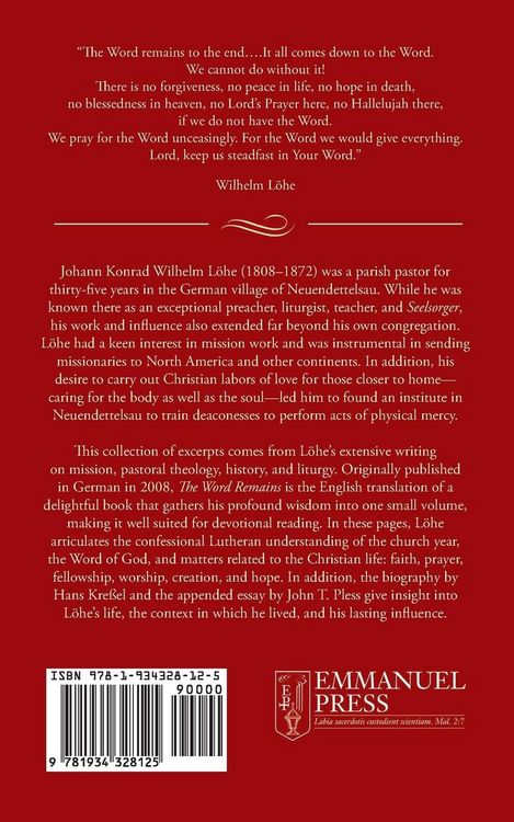 Produktbild: The Word Remains