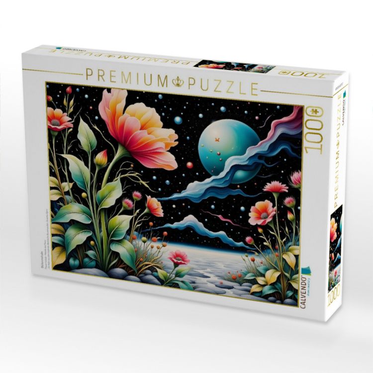 Produktbild: CALVENDO Puzzle Bl&uuml;tenmelodie | 1000 Teile Lege-Gr&ouml;&szlig;e 64x48cm Foto-Puzzle f&uuml;r gl&uuml;ckliche Stunden