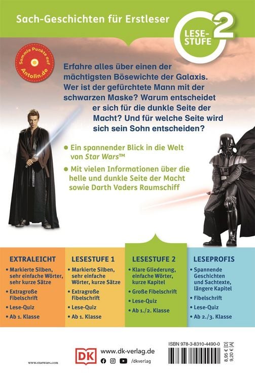 Produktbild: SUPERLESER! Star Wars&trade; Die Geschichte von Darth Vader