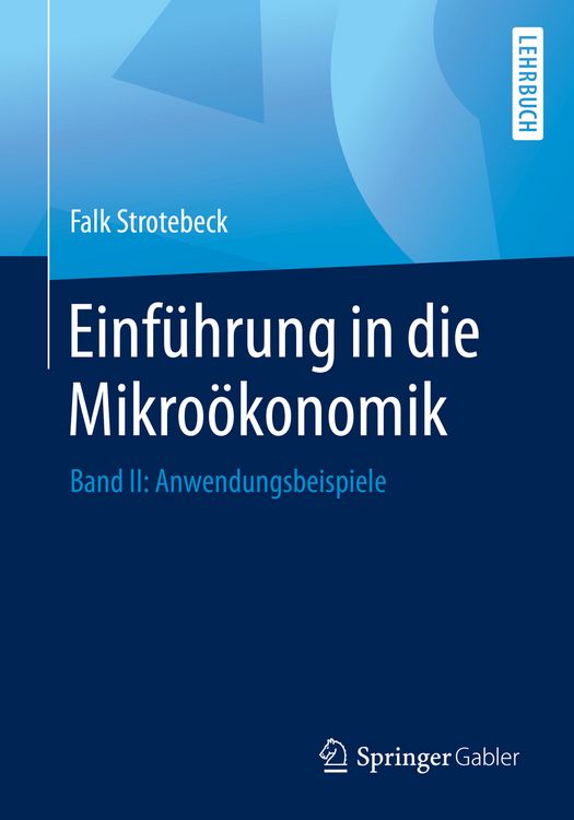 Produktbild: Einf&uuml;hrung in die Mikro&ouml;konomik
