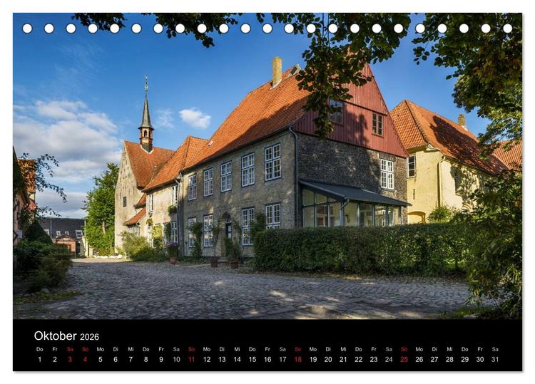 Produktbild: Schleswig - Schleistadt mit Flair (Tischkalender 2026 DIN A5 quer), CALVENDO Monatskalender