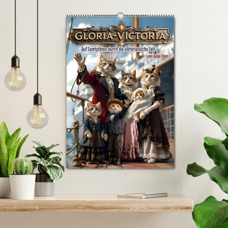 Produktbild: Gloria Victoria (Wandkalender 2026 DIN A2 hoch), CALVENDO Monatskalender