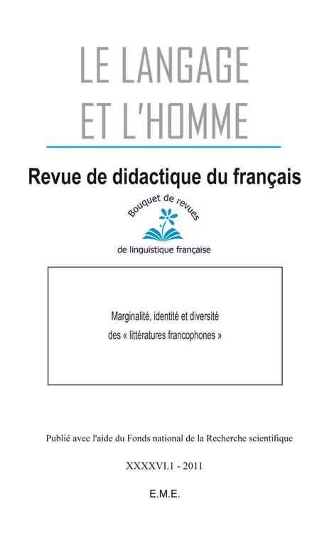 Produktbild: Marginalit&eacute;, identit&eacute; et diversit&eacute; des "litt&eacute;ratures francophones"