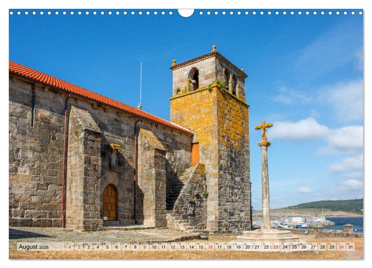 Produktbild: Nordspanien Galicien (Wandkalender 2026 DIN A3 quer), CALVENDO Monatskalender