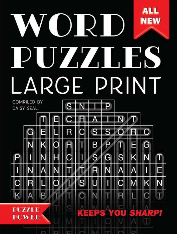 Produktbild: Word Puzzles Large Print