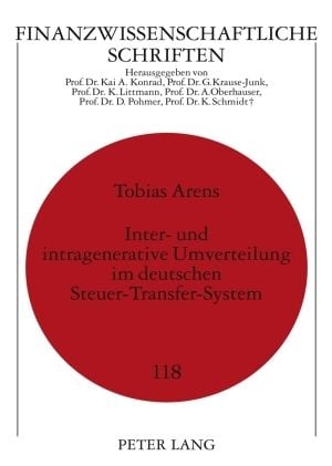 Produktbild: Inter- und intragenerative Umverteilung im deutschen Steuer-Transfer-System