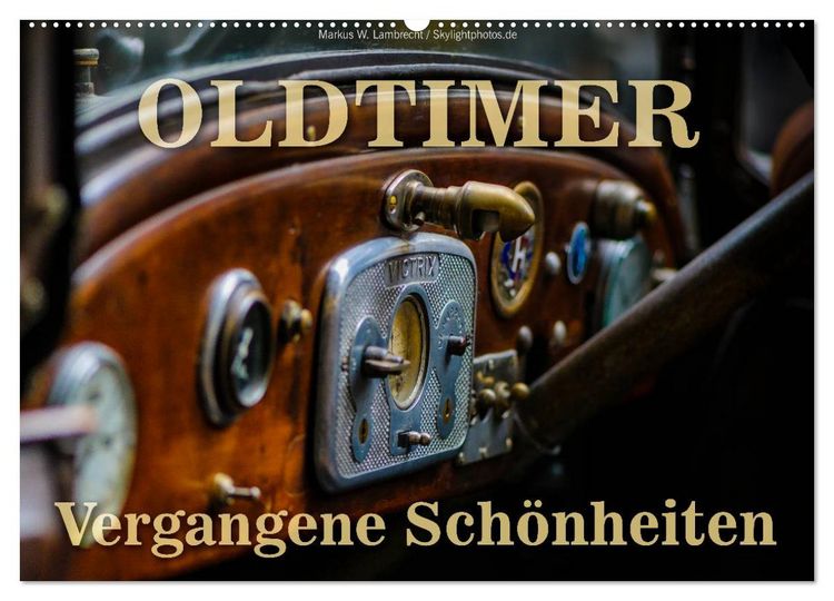 Produktbild: Oldtimer - vergangene Sch&ouml;nheiten (Wandkalender 2026 DIN A2 quer), CALVENDO Monatskalender