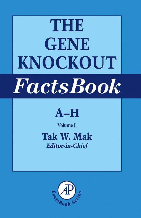 Produktbild: The Gene Knockout Factsbook, Two-Volume Set
