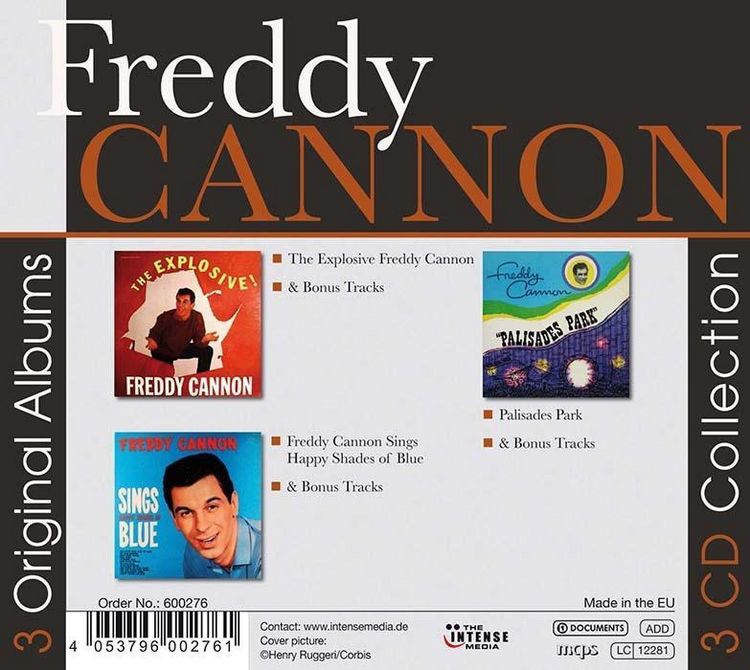 Produktbild: Freddy Cannon - 3 Original Album