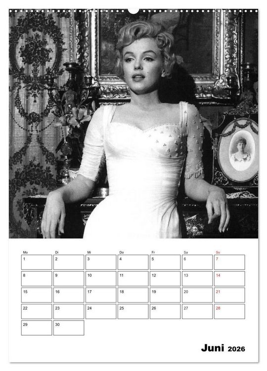 Produktbild: Marilyn Monroe. Weltstar und Sexsymbol (hochwertiger Premium Wandkalender 2026 DIN A2 hoch), Kunstdruck in Hochglanz