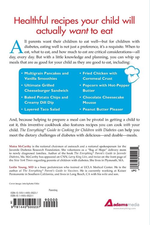 Produktbild: The Everything Guide to Cooking for Children with Diabetes