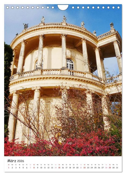 Produktbild: Der Park Sanssouci - ein Traum (Wandkalender 2026 DIN A4 hoch), CALVENDO Monatskalender