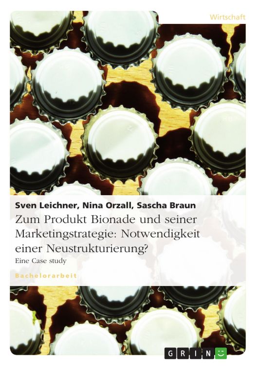Produktbild: Marketing und Bionade