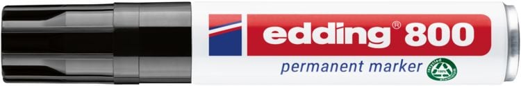 Produktbild: EDDING&reg; Permanent Marker 800, schwarz