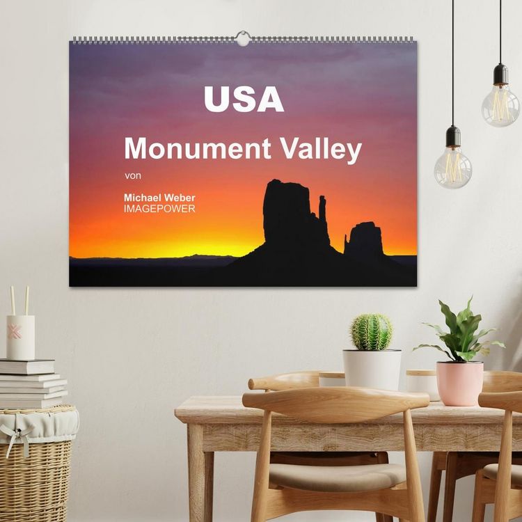 Produktbild: USA - Monument Valley (Wandkalender 2027 DIN A2 quer), CALVENDO Monatskalender