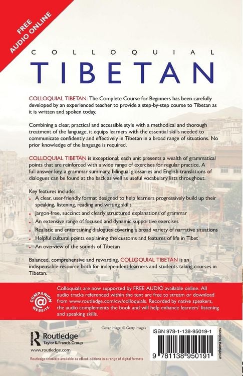 Produktbild: Colloquial Tibetan