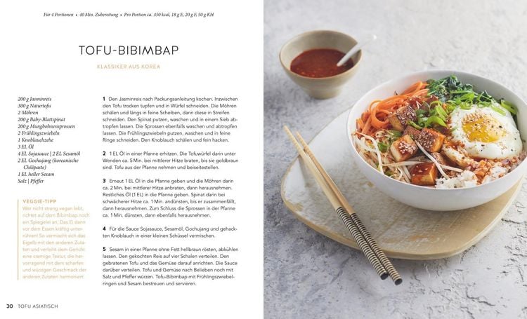 Produktbild: 1 Tofu &ndash; 30 Rezepte