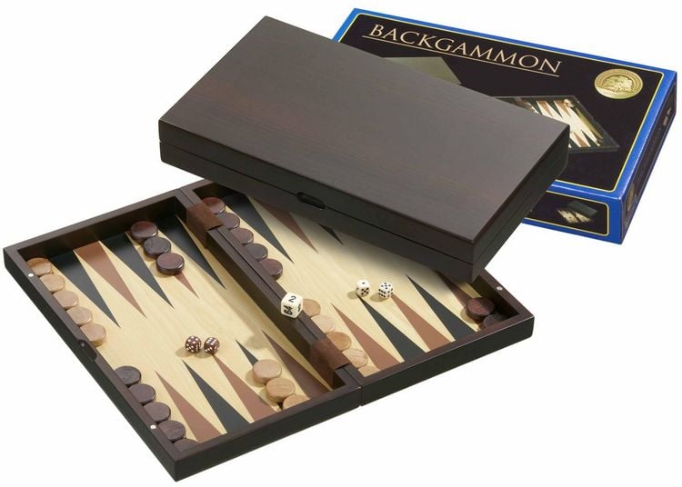Produktbild: Backgammon Melos, medium, Magnetverschluss
