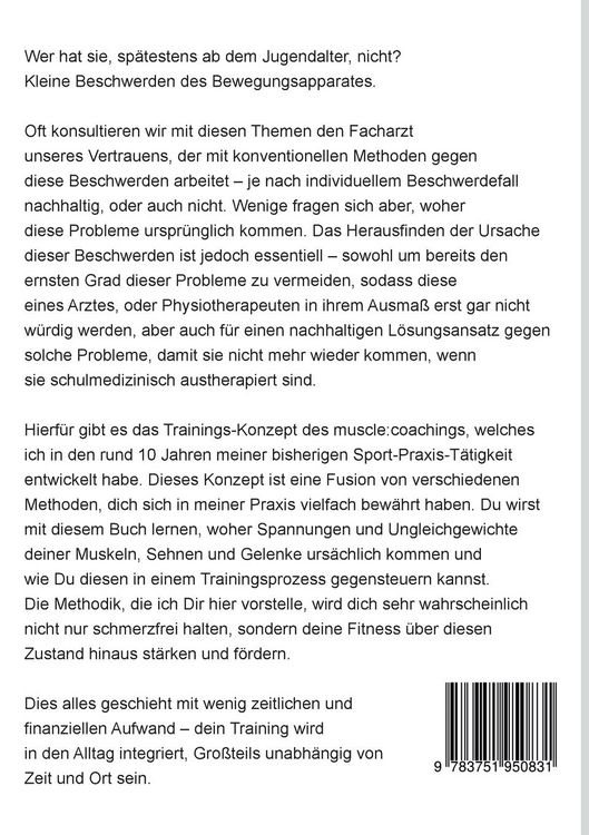 Produktbild: Arbeitsbuch muscle:coaching