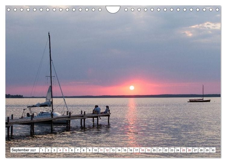Produktbild: Steinhuder Meer - Momente einer Reise (Wandkalender 2027 DIN A4 quer), CALVENDO Monatskalender