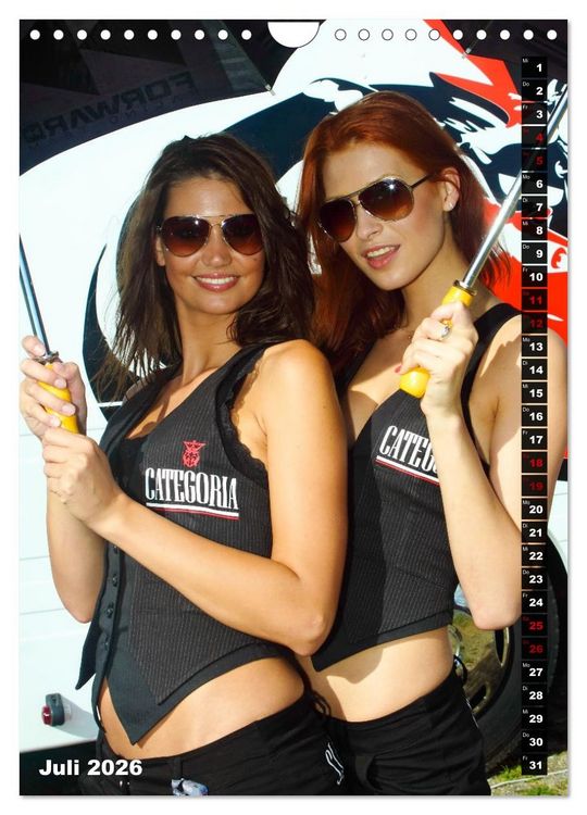 Produktbild: Beauty Grid Girls (Wandkalender 2026 DIN A4 hoch), CALVENDO Monatskalender
