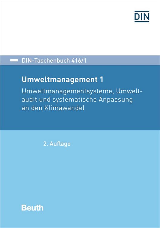 Produktbild: DIN-Taschenbuch 416/1