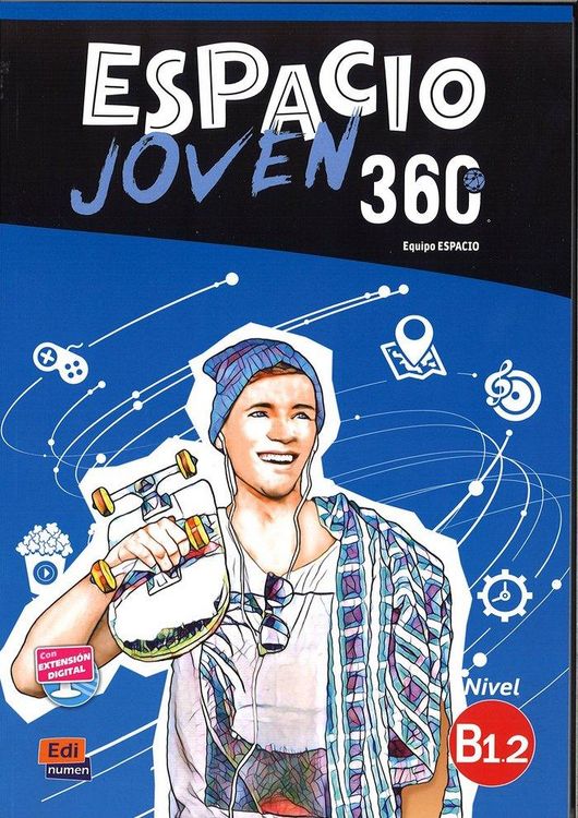 Produktbild: Espacio Joven 360: Level B1.2: Student Book with Free Coded Access to Eleteca