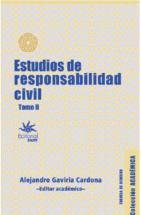 Produktbild: Estudios de responsabilidad civil
