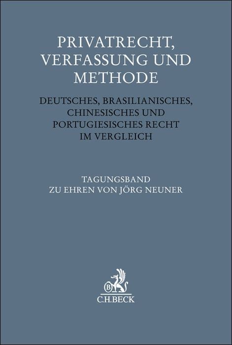 Produktbild: Privatrecht, Verfassung und Methode