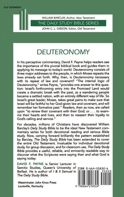 Produktbild: Deuteronomy