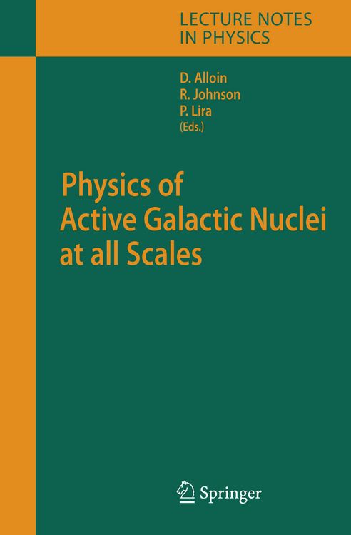 Produktbild: Physics of Active Galactic Nuclei at all Scales