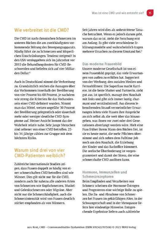 Produktbild: CMD - Craniomandibul&auml;re Dysfunktion