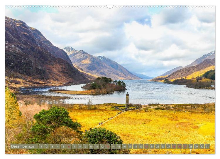 Produktbild: Mystisches Schottland (hochwertiger Premium Wandkalender 2026 DIN A2 quer), Kunstdruck in Hochglanz