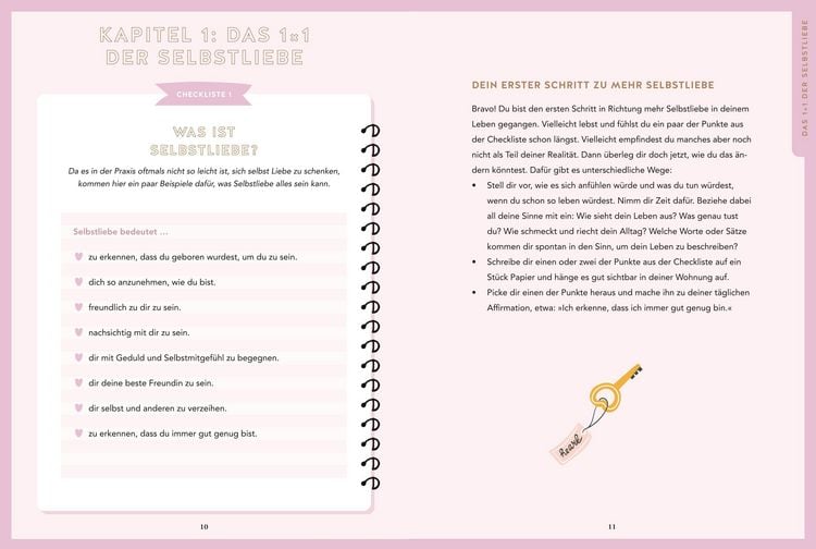 Produktbild: Selbstliebe in 50 Checklisten
