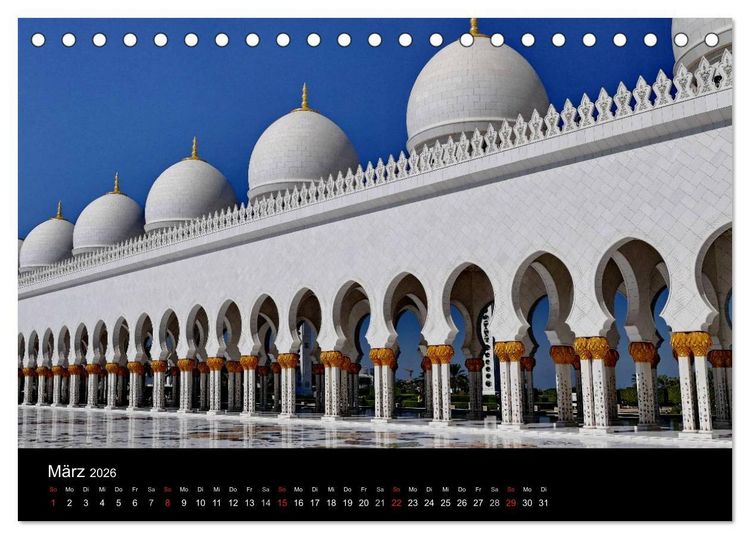 Produktbild: Farben des Orients (Tischkalender 2026 DIN A5 quer), CALVENDO Monatskalender