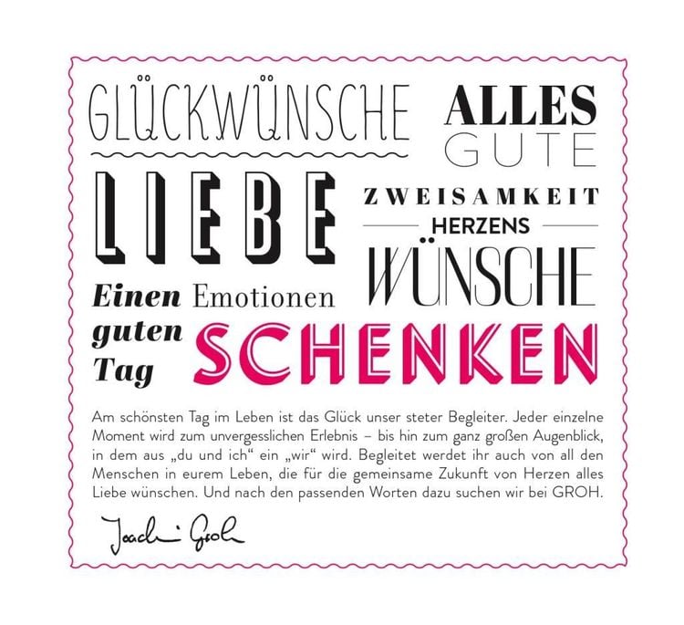 Produktbild: Was ich euch w&uuml;nsche zur Hochzeit