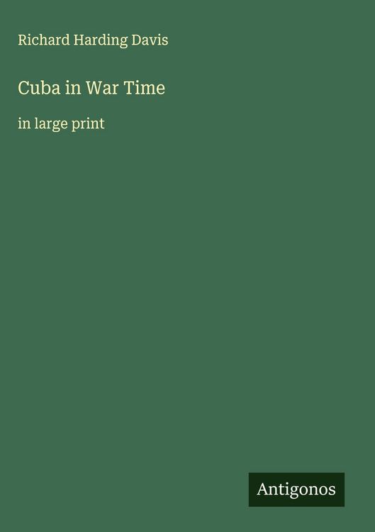 Produktbild: Cuba in War Time