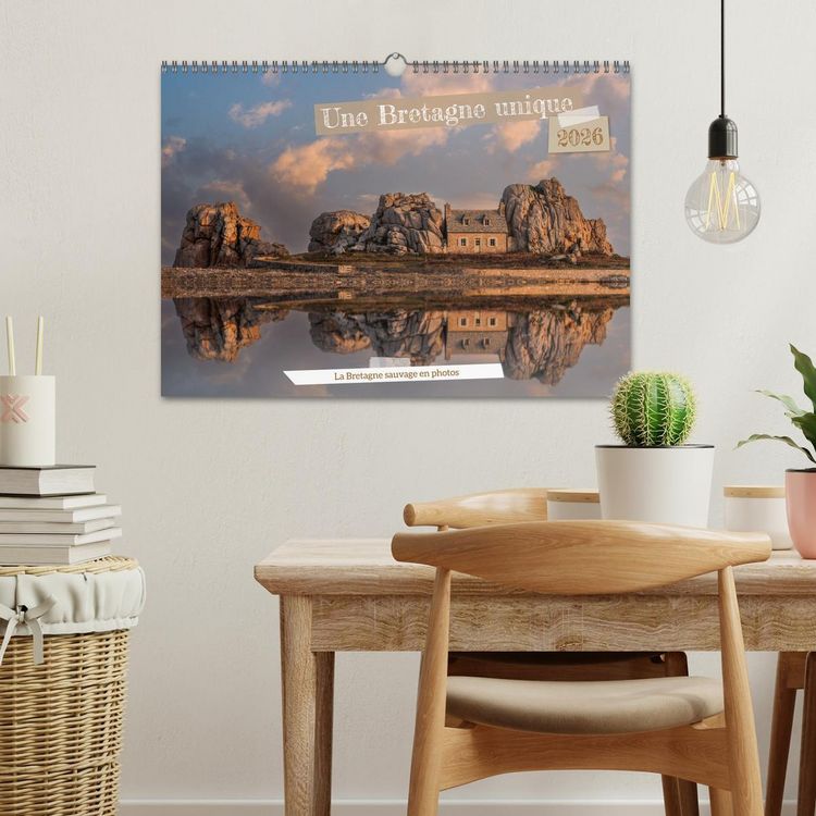 Produktbild: Une Bretagne unique (Calendrier mural 2026 DIN A3 vertical), CALVENDO calendrier mensuel