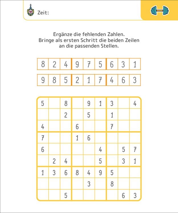 Produktbild: Sudokus f&uuml;r clevere Kids 9+ [blau]