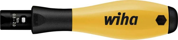 Produktbild: Wiha ESD Drehmoment-Schraubendreher 0.4 - 1 Nm DIN EN 61340-5-1, DIN EN ISO 6789, DIN EN 26789